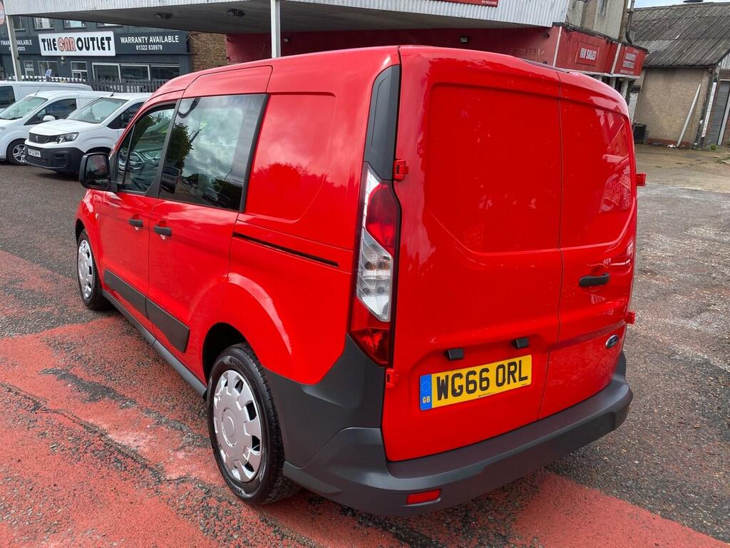 Ford Transit Connect 1.5 Tdci 75Ps Dcab Van Red #4
