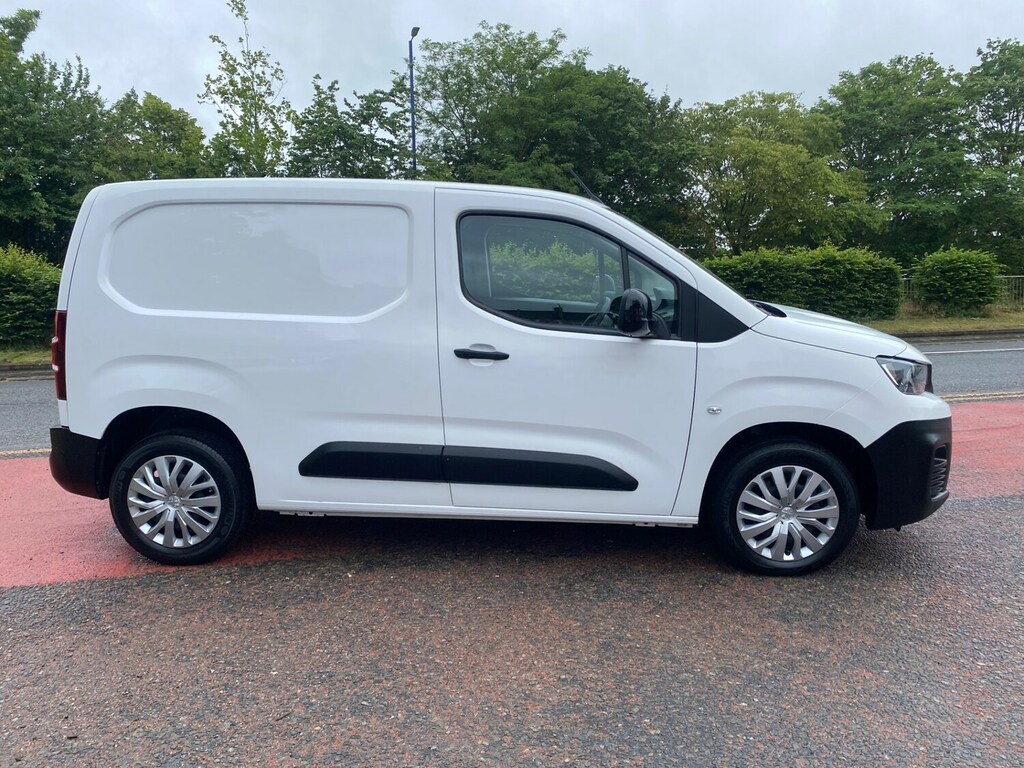 Peugeot Partner 1000 1.5 Bluehdi 100 Professional Prem Van 6 Spd White #6