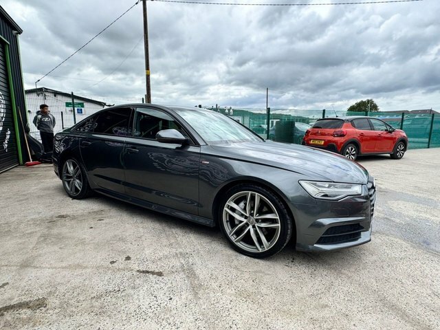 Audi A6 Saloon Tdi V6 Black Edition SV65XCY Grey #6