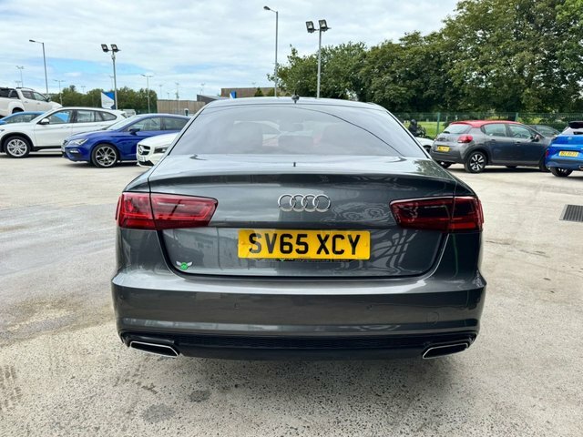 Audi A6 Saloon Tdi V6 Black Edition SV65XCY Grey #4