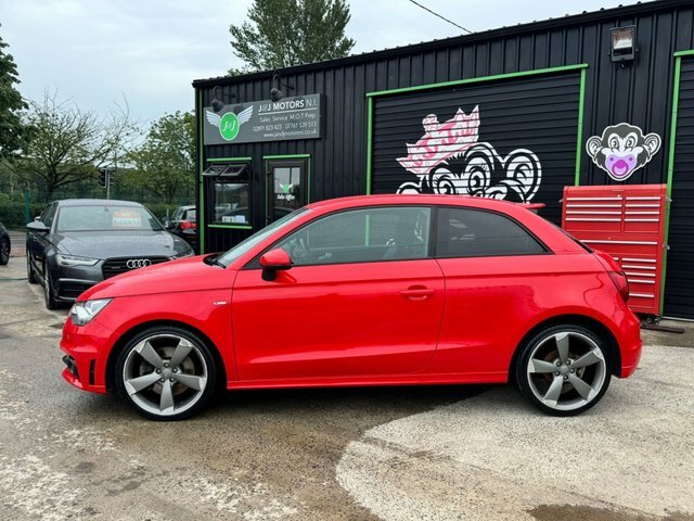 Audi A1 Tdi Black Edition Hatchback Red #2