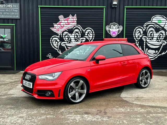 Audi A1 Tdi Black Edition Hatchback Red