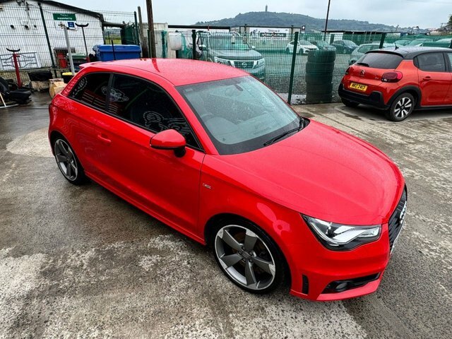 Audi A1 Tdi Black Edition Hatchback Red #6