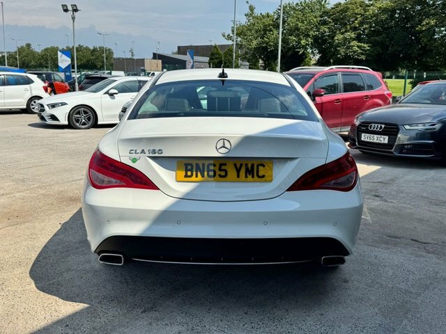 Mercedes-Benz CLA Class Cla180 Sport Coupe White #3