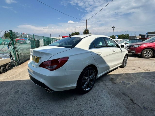 Mercedes-Benz CLA Class Cla180 Sport Coupe White #4