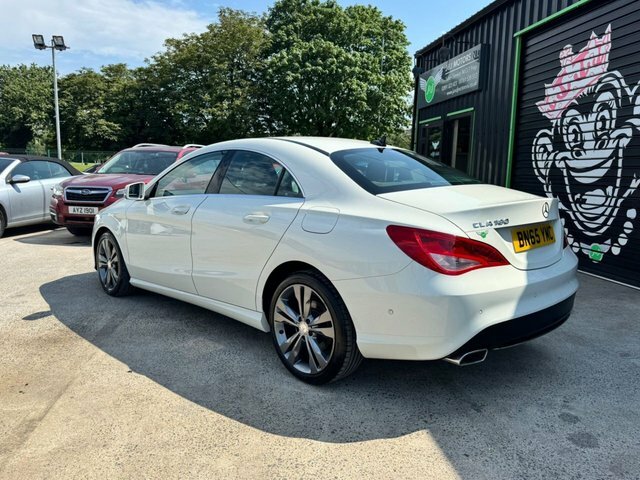 Mercedes-Benz CLA Class Cla180 Sport Coupe White #2
