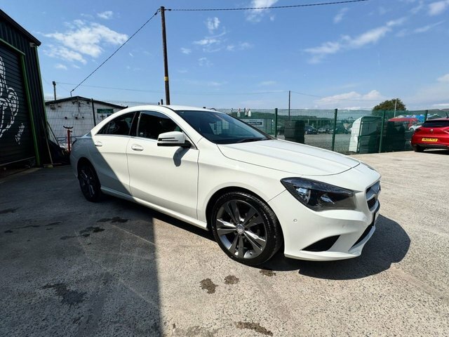 Mercedes-Benz CLA Class Cla180 Sport Coupe White #6