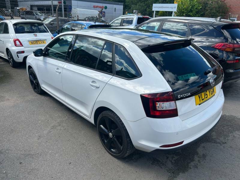 Skoda Rapid Spaceback Rapid Spaceback Se Sport Tsi White #4