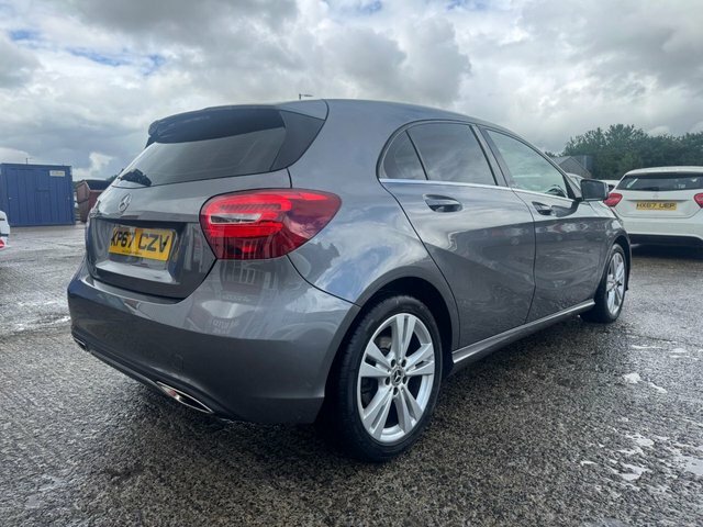 Mercedes-Benz A Class 1.5 A180d Sport Hatchback Euro 6 KP67CZV Grey #6