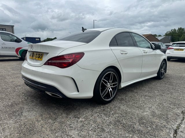 Mercedes-Benz CLA Class 2.1 Cla200d Amg Line Coupe Euro White #6