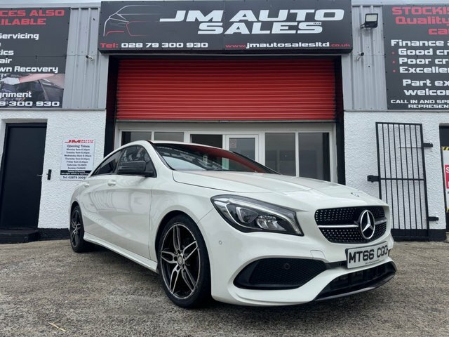 Mercedes-Benz CLA Class 2.1 Cla200d Amg Line Coupe Euro White