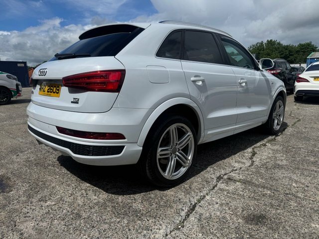 Audi Q3 2.0 Tdi S Line Plus Suv Quattro WHZ2609 White #6