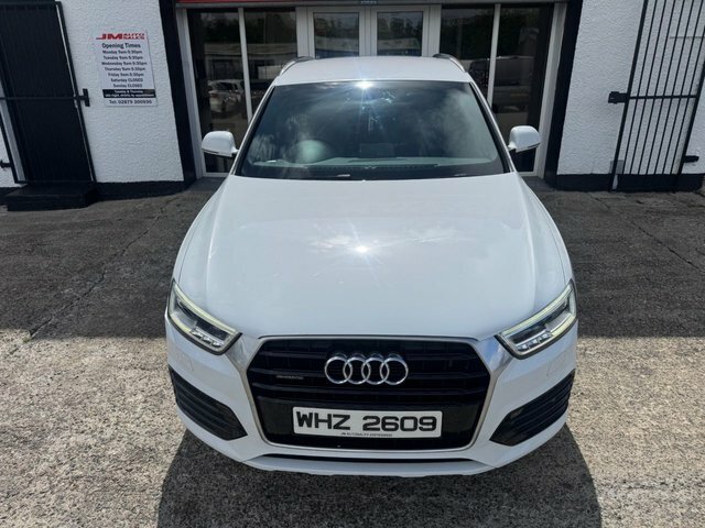 Audi Q3 2.0 Tdi S Line Plus Suv Quattro WHZ2609 White #4
