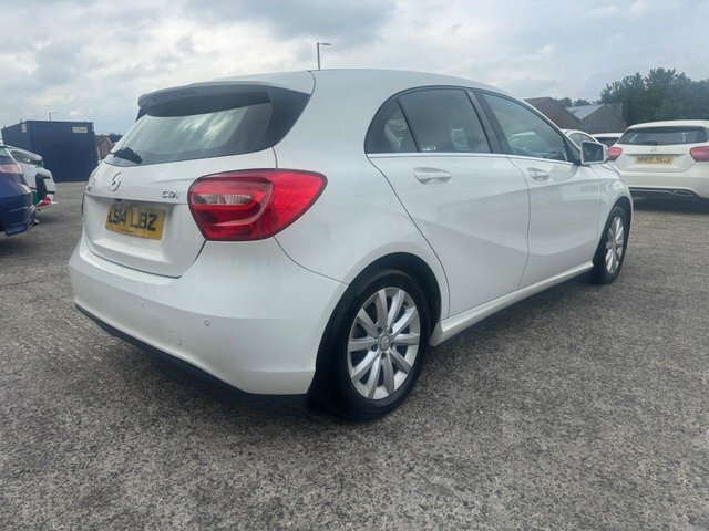 Mercedes-Benz A Class 1.5 A180 Cdi Se Hatchback 7G-dct Euro 5 LS14LBZ White #5