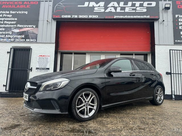 Mercedes-Benz A Class 1.5 A180d Sport Edition Hatchback Manua SV18OWZ Black #2