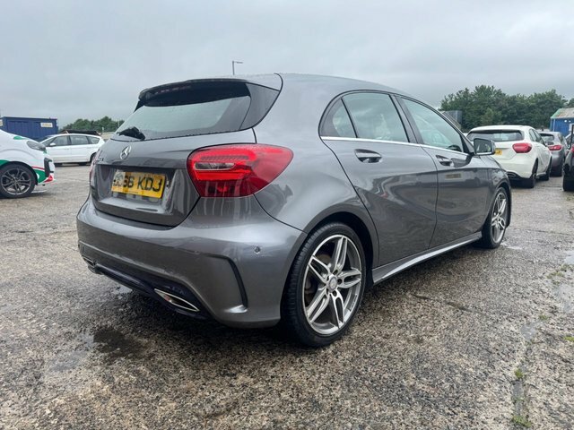 Mercedes-Benz A Class 1.5 A180d Amg Line Executive Hatchback Diese DC66KDJ Grey #6