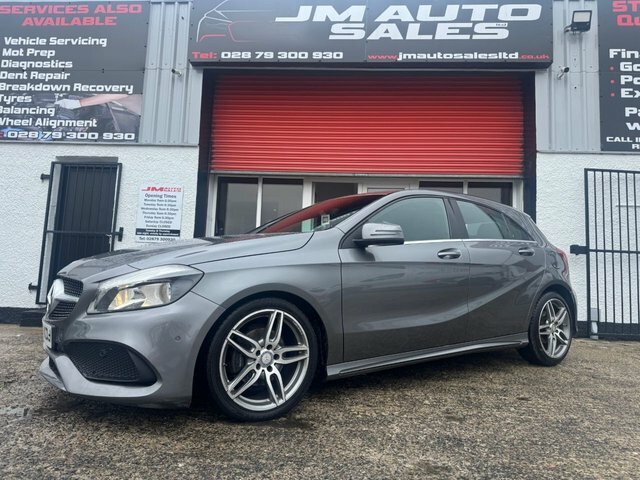 Mercedes-Benz A Class 1.5 A180d Amg Line Executive Hatchback Diese DC66KDJ Grey #2