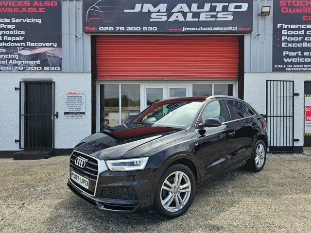Audi Q3 2.0 Tdi S Line Edition Suv Euro PX67UPD Black #2
