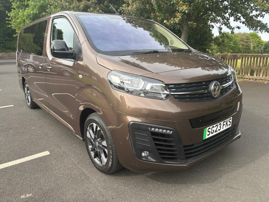 Vauxhall Vivaro 50Kwh Ultimate Lwb 8 Seat, 7.4Kw Charger Brown