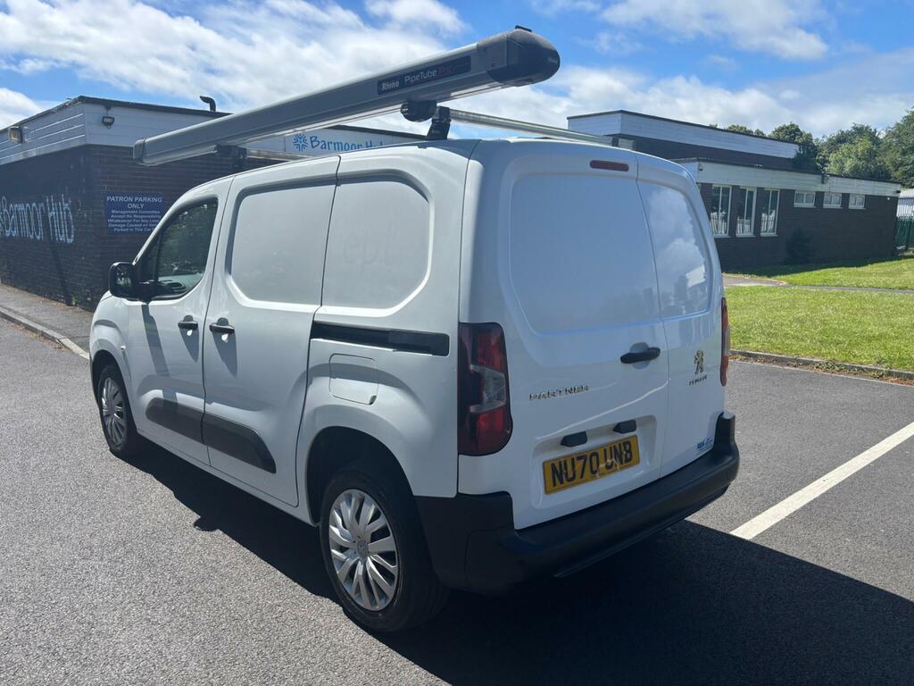 Peugeot Partner 1.5 Bluehdi 1000 Professional Standard Panel Van S White #5