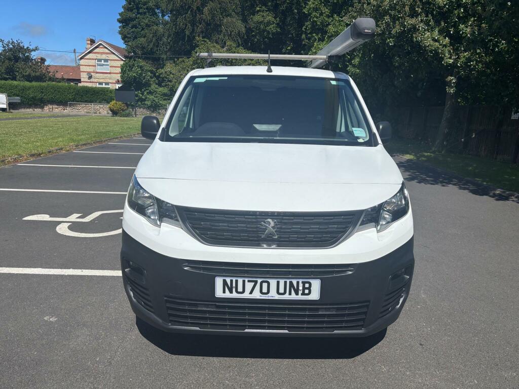 Peugeot Partner 1.5 Bluehdi 1000 Professional Standard Panel Van S White #2
