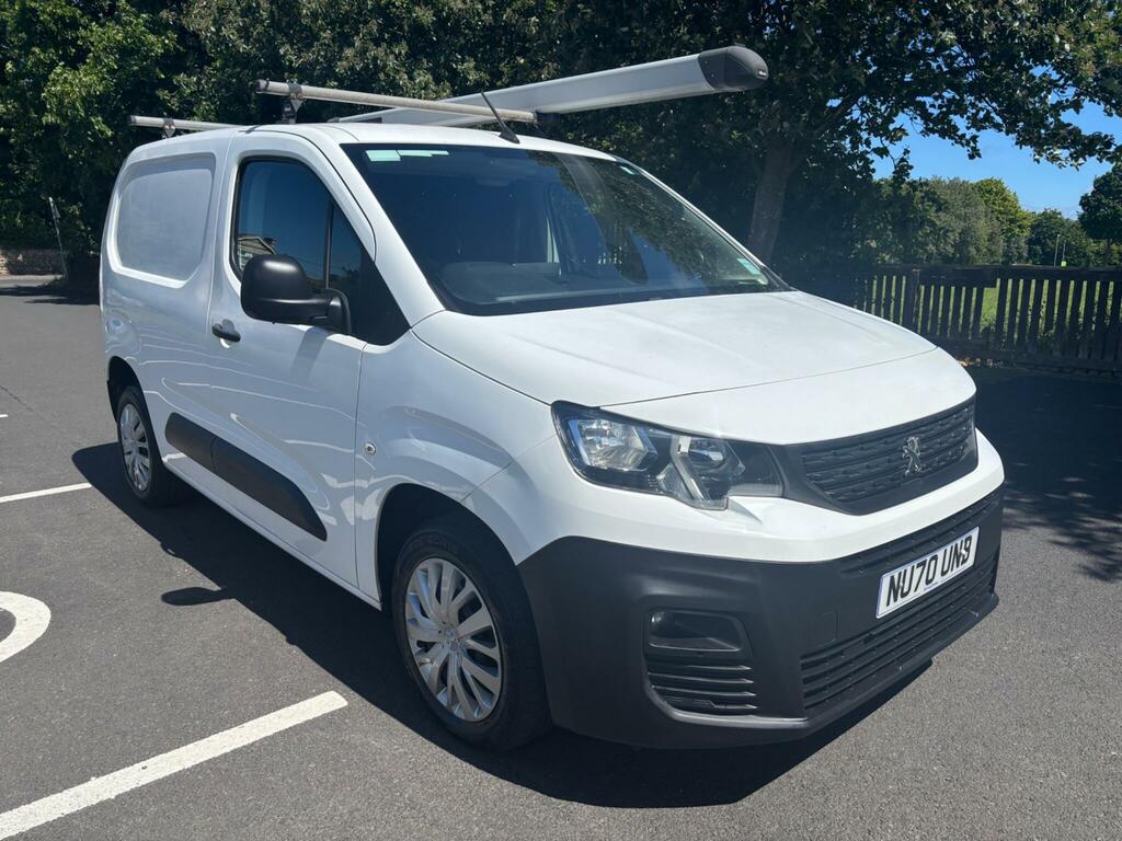 Peugeot Partner 1.5 Bluehdi 1000 Professional Standard Panel Van S White