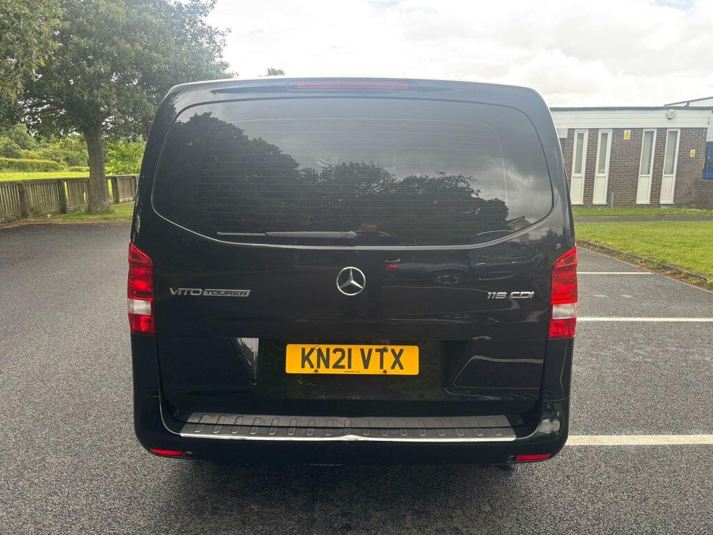 Mercedes-Benz Vito 2.0 116 Cdi Select Tourer G-tronic Rwd L3 Euro 6 Black #6