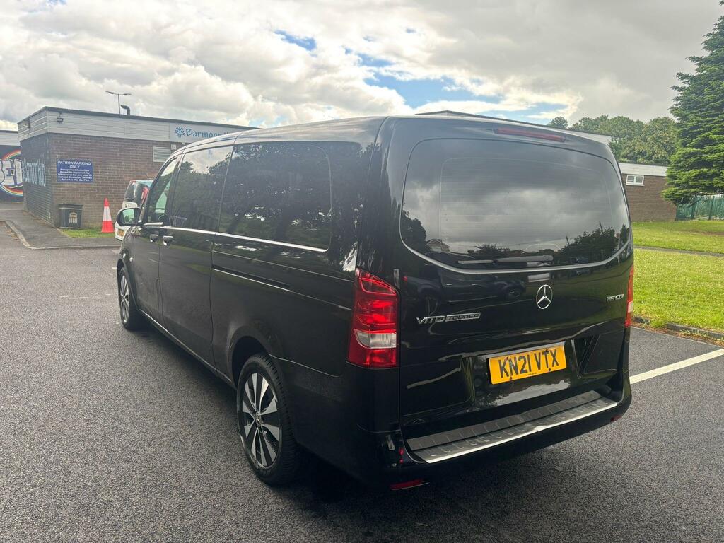 Mercedes-Benz Vito 2.0 116 Cdi Select Tourer G-tronic Rwd L3 Euro 6 Black #5