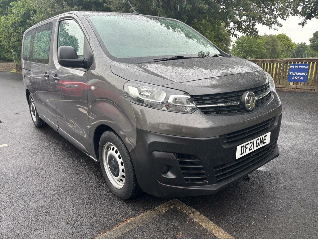 Vauxhall Vivaro 1.5 Turbo D Edition M Swb Euro 6 Ss 9 Seat Grey