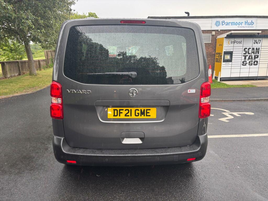Vauxhall Vivaro 1.5 Turbo D Edition M Swb Euro 6 Ss 9 Seat Grey #6