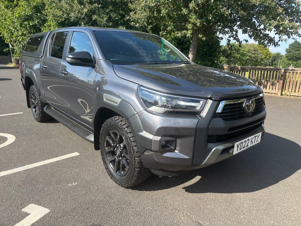 Toyota HILUX 2.8 D-4d Invincible X 4Wd Euro 6 Ss Grey