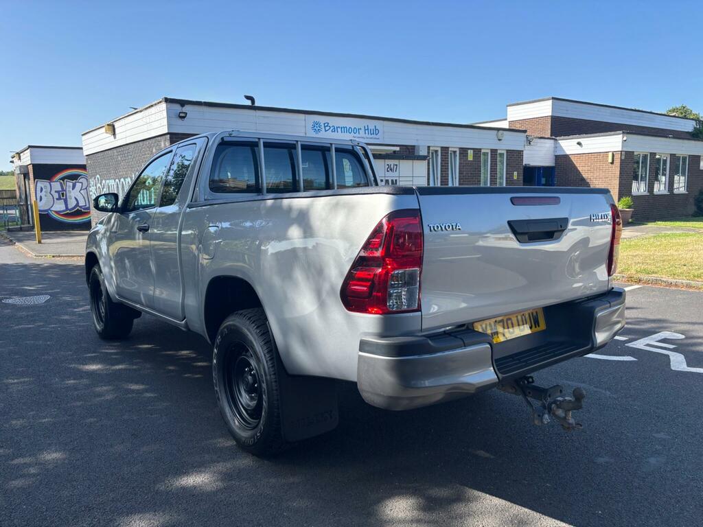 Toyota HILUX 2.4 D-4d Active Extra Cab Pickup 4Wd Euro 6 Ss Silver #5