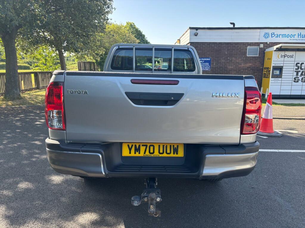 Toyota HILUX 2.4 D-4d Active Extra Cab Pickup 4Wd Euro 6 Ss Silver #6