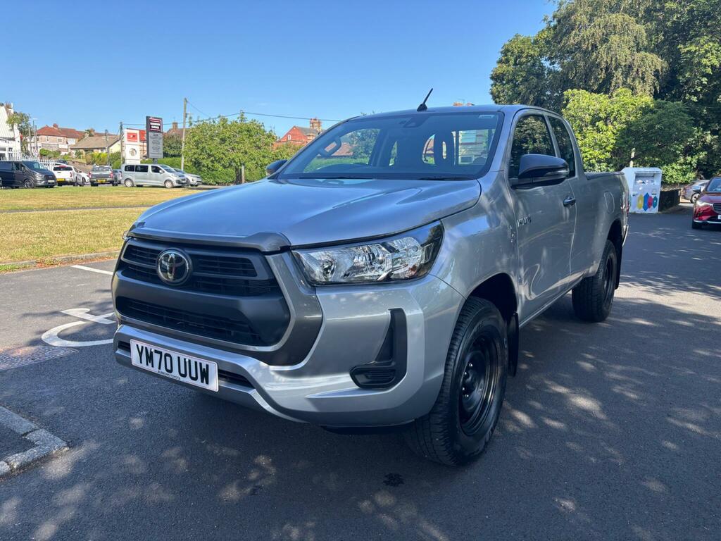 Toyota HILUX 2.4 D-4d Active Extra Cab Pickup 4Wd Euro 6 Ss Silver #3