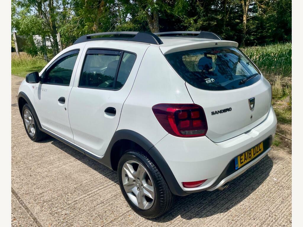Dacia Sandero Stepway 0.9 Tce Ambiance Euro 6 S S White #4