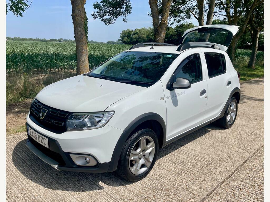 Dacia Sandero Stepway 0.9 Tce Ambiance Euro 6 S S White #3