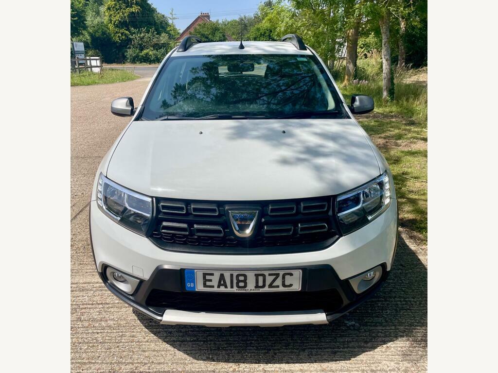 Dacia Sandero Stepway 0.9 Tce Ambiance Euro 6 S S White #2