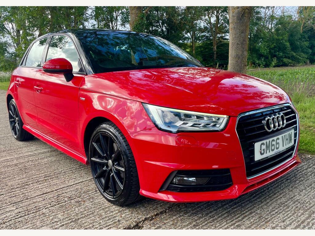Audi A1 1.4 Tfsi S Line Sportback Euro 6 S S Red