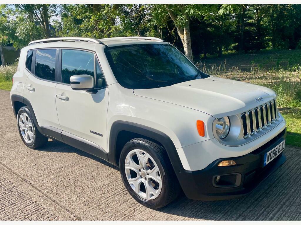 Jeep Renegade 1.6 Multijetii Limited Euro 6 S S White