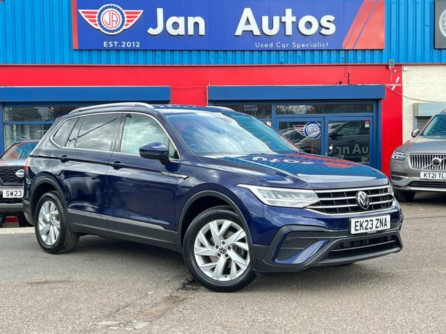 Volkswagen Tiguan Allspace 2023 1.5 Tsi Life Dsg Euro 6 Ss Blue