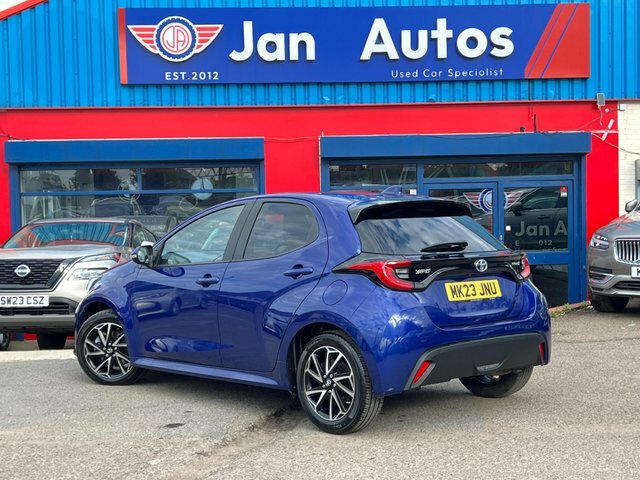 Toyota Yaris 2023 1.5 Vvt-h Design E-cvt Euro 6 Ss MK23JNU Blue #2