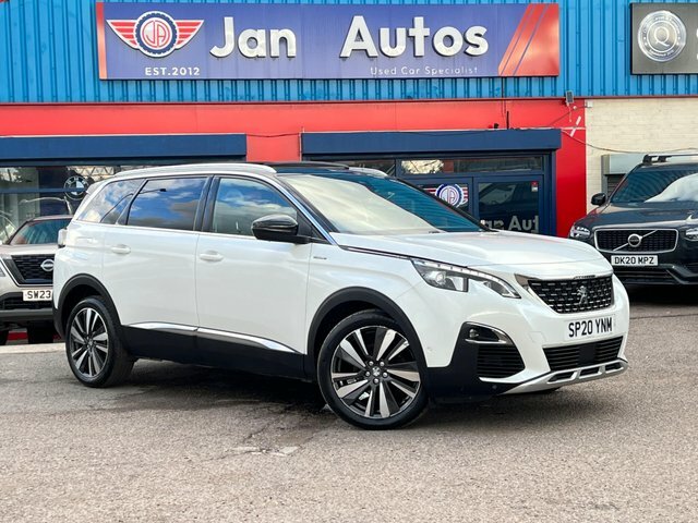 Peugeot 5008 2020 1.5 Bluehdi Gt Line Premium Eat Euro 6 Ss White