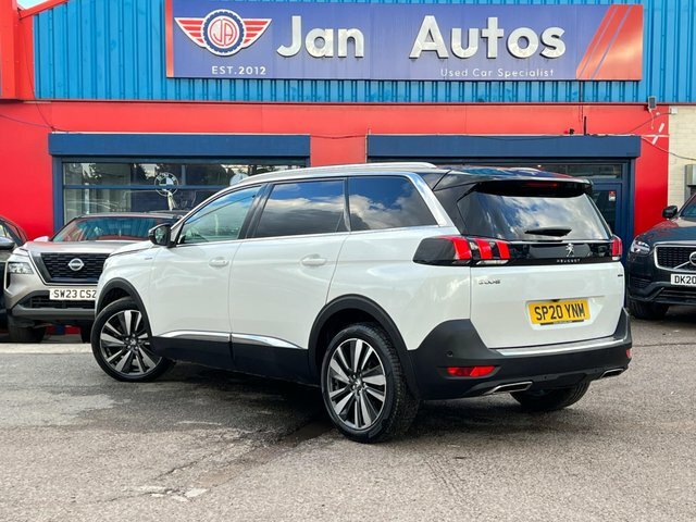 Peugeot 5008 2020 1.5 Bluehdi Gt Line Premium Eat Euro 6 Ss White #2