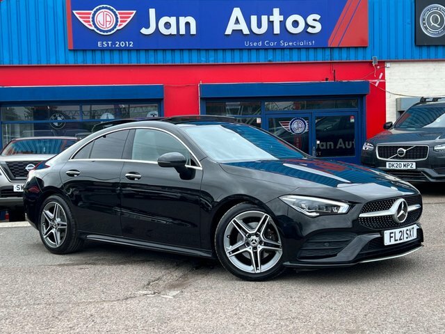 Mercedes-Benz CLA Class 2021 1.3 Cla180 Amg Line Premium Plus 2 Coupe 7G Black