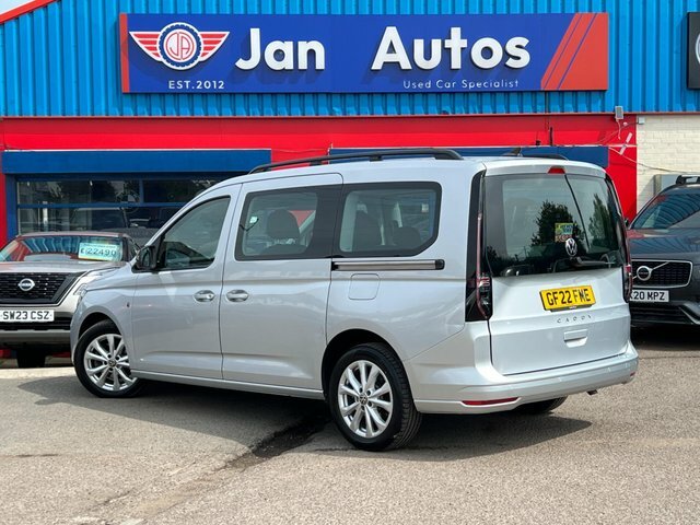 Volkswagen Caddy Maxi Life 2022 2.0 Tdi Life Dsg Euro 6 Ss Silver #2