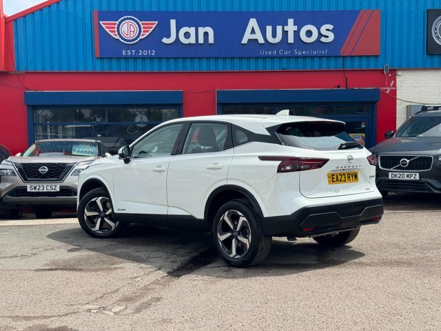Nissan Qashqai 2023 1.5 H E-power Acenta Premium Euro 6 Ss EA23RYM White #2