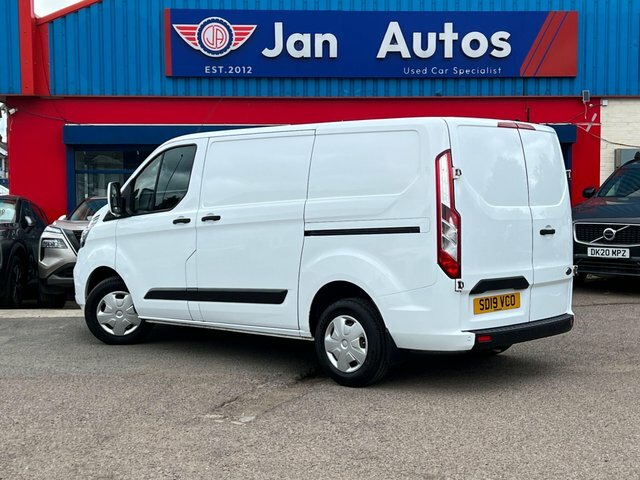 Ford Transit Custom 2019 2.0 300 Ecoblue Trend L1 H1 Euro 6 White #2