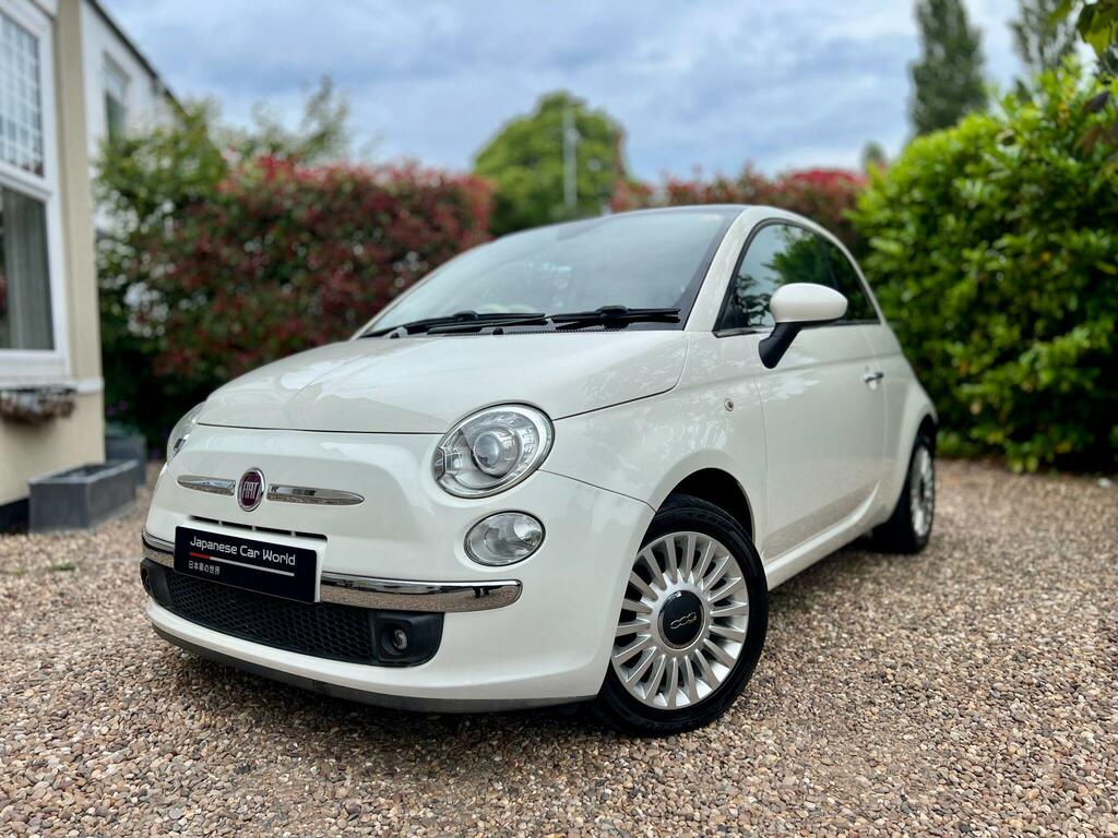 Fiat 500 Lounge White #4