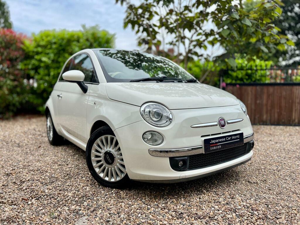 Fiat 500 Lounge White