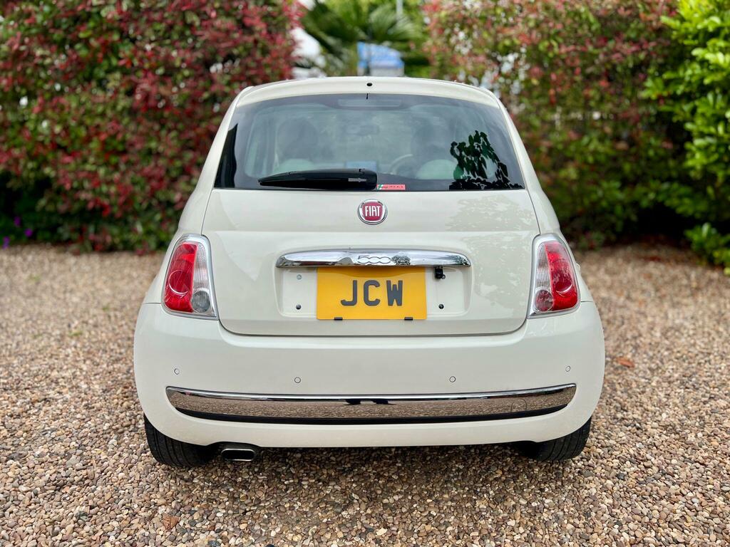 Fiat 500 Lounge White #6